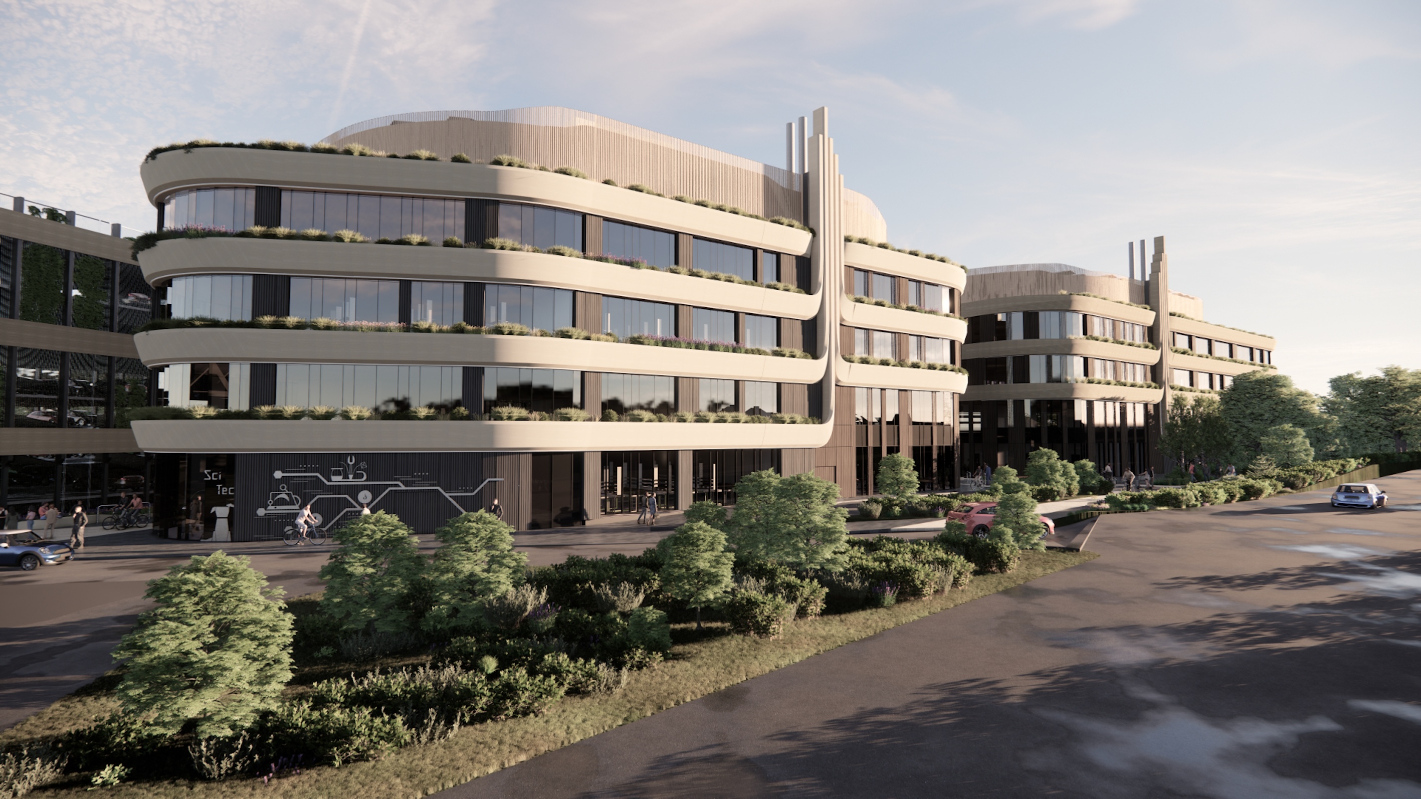 CGI depiction of Eastpoint building